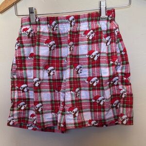 Buc-ee’s Pocketed Pajama Christmas Shorts! Youth 6:7